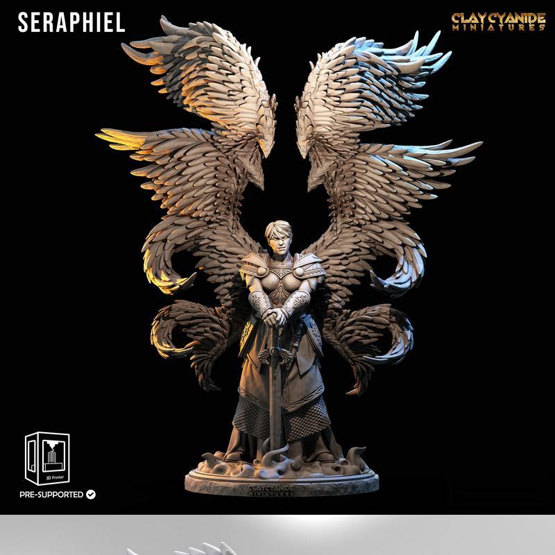 赛菲利尔 3D打印模型|Seraphiel – 3D Print Model