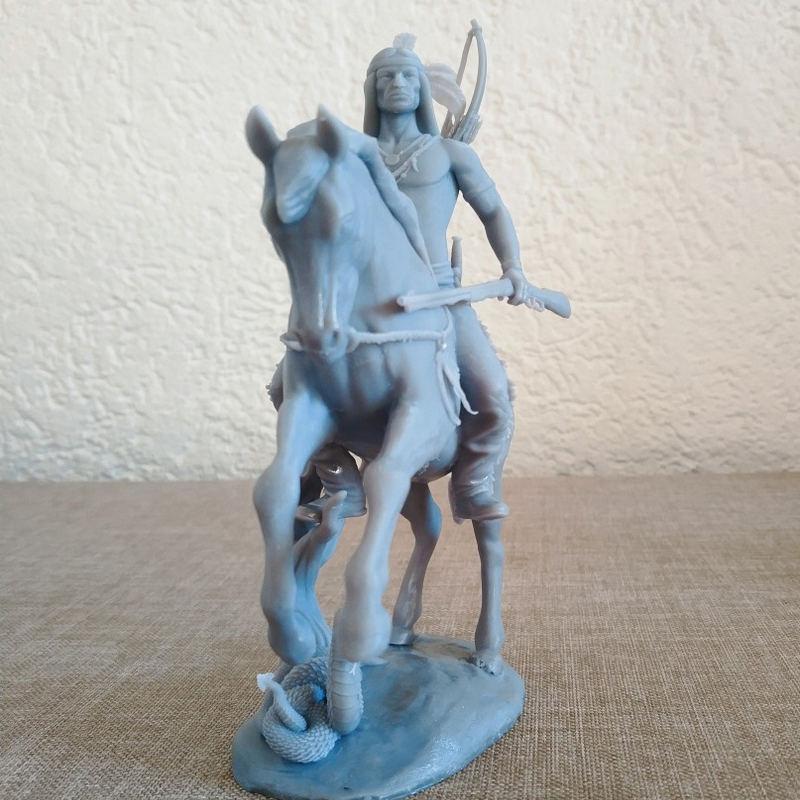 印度战骑者 3D打印模型|Indian Warrior Rider – 3D Print Model