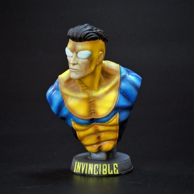 无敌的爆裂——3D打印模型|The Invincible Bust – 3D Print Model