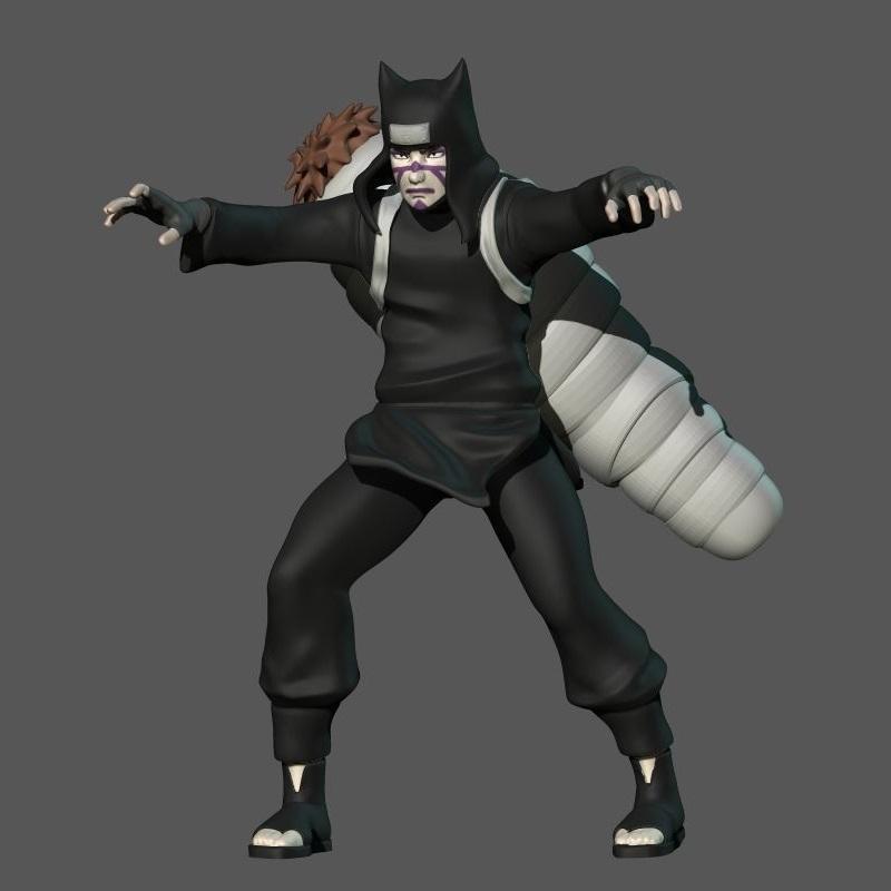 Naruto中的Kanguro 3D打印模型|Kanguro from Naruto – 3D Print Model