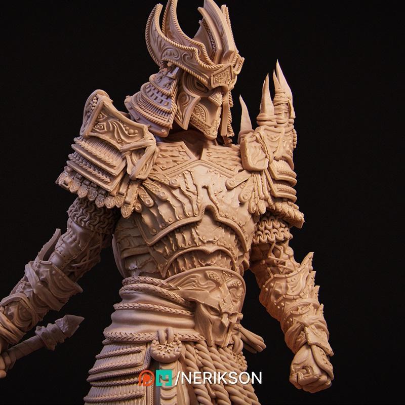 Nerikson四骑士战争独行者3D打印模型|Nerikson – Four Horseman War Solo – 3D Print Model STL