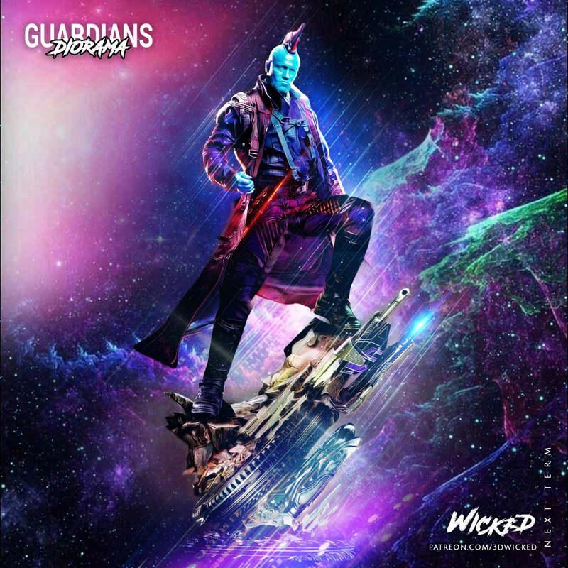 Wicked - Yondu - 3D打印模型|Wicked – Yondu Statue – 3D Print Mode