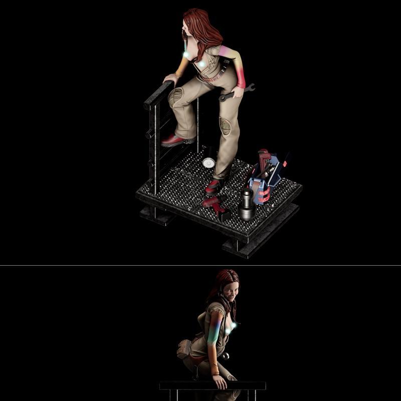 Pggasta 3D打印模型：凯莉·弗里 - 3D打印角色模型|Pggasta 3D – Kaylee Frye – 3D Print Model STL