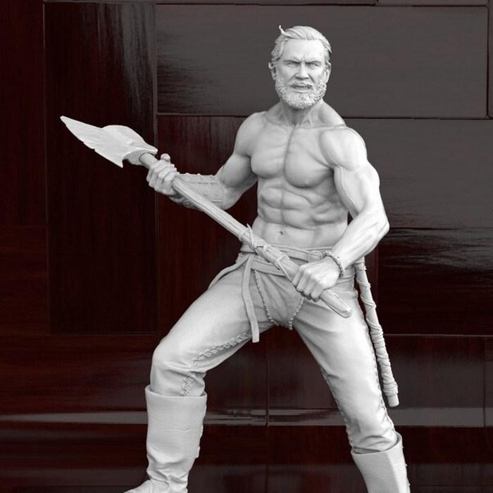 罗洛·维京人 3D打印模型|Rolo Viking Statue – 3D Print Model