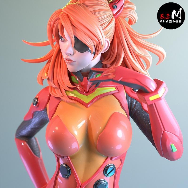 E.S.怪物 - 亚思卡 - 3D打印模型|E.S Monster – Asuka – 3D Print Model STL
