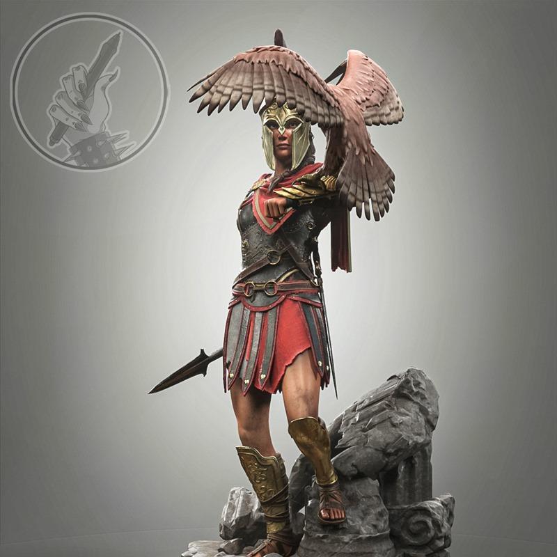 H3LL创作者 - 卡珊德拉 - 3D打印模型|h3LL creator – Kassandra – 3D Print Model STL