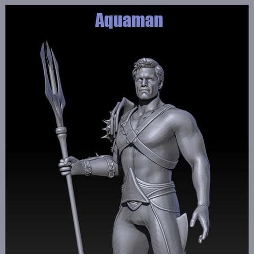 海洋之王 3D打印模型|Aquaman – 3D Print Model