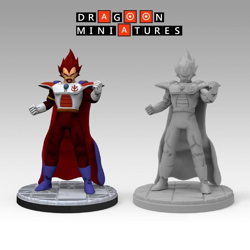 龙族迷你模型 - 布罗传奇 第15期 - 3D打印模型 STL|Dragoon Miniatures – Broly Sagas Term 15 – 3D Print Model STL