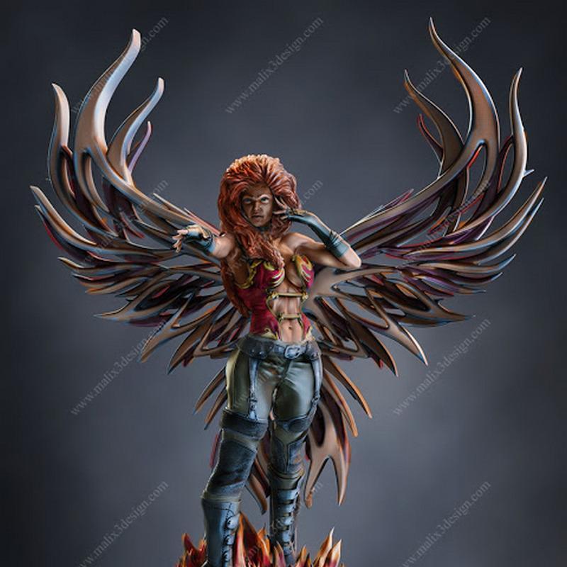 菲尼克斯——Sanix——3D打印模型|Phoenix – Sanix – 3D Print Model