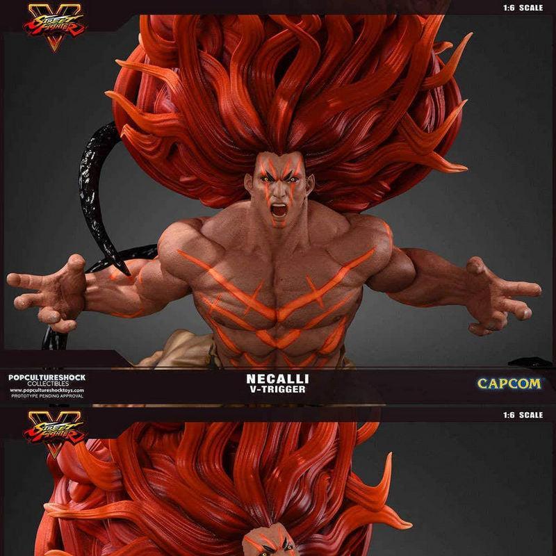 街头战士V-奈卡利V触发器-3D打印模型|Street Fighter V – Necalli V-Trigger – 3D Print Model