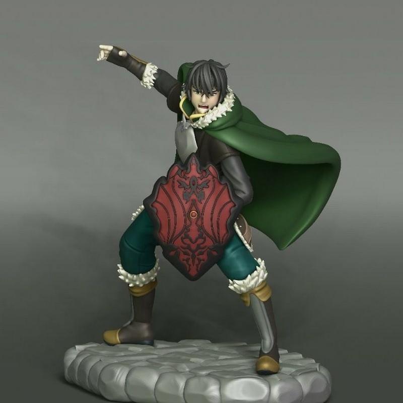 伊藤那夫《盾之勇者》3D打印模型|Naofumi Iwatani the Shield Hero – 3D Print Model