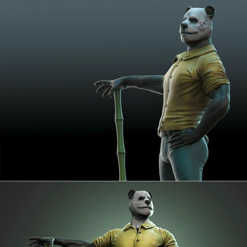 Gouhin – 3D打印模型：动漫角色立体模型|Gouhin – 3D Print Model STL