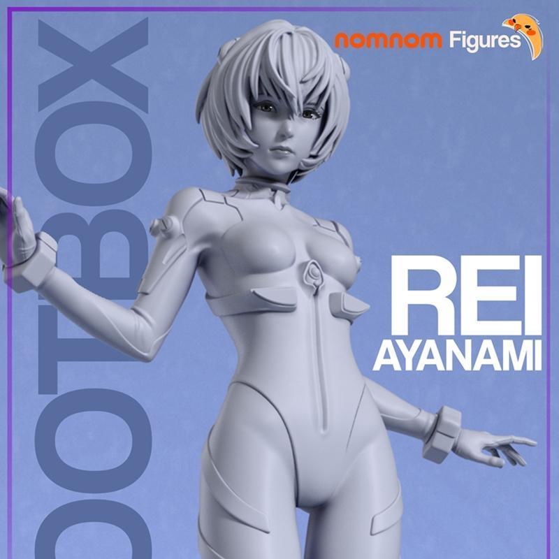 诺姆模型 - 迪迦奥特曼 - 亚美莉亚3D打印模型|Nomnom Figures – Rei Ayanami – 3D Print Model STL