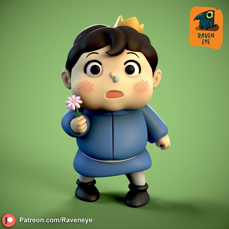 博杰王权榜 3D打印模型|Raven Eye – Bojji Ranking Of Kings – 3D Print Model STL