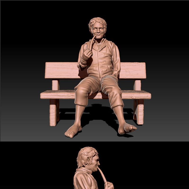《霍比特人3D打印模型》|Bilbo Baggins – 3D Print Model