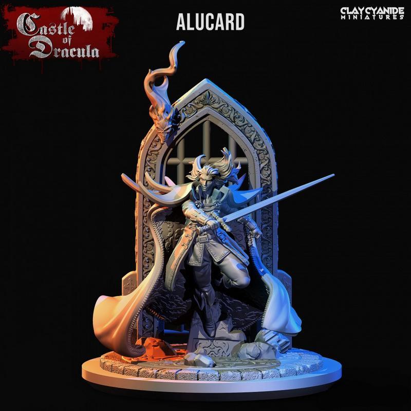 朱尔达——3D打印模型|Alucard – 3D Print Model