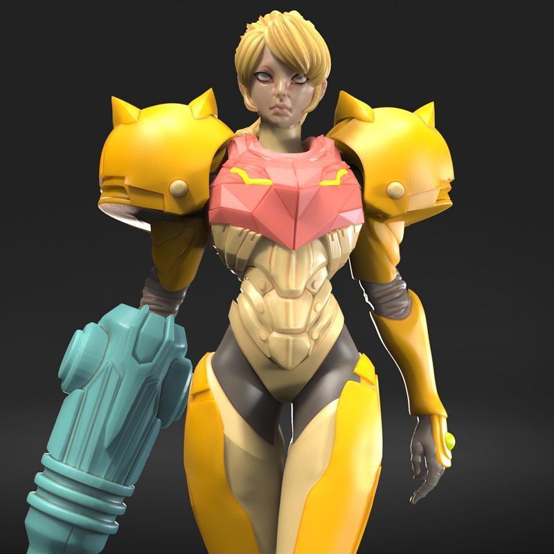 萨姆斯——3D打印模型|Samus – 3D Print Model STL