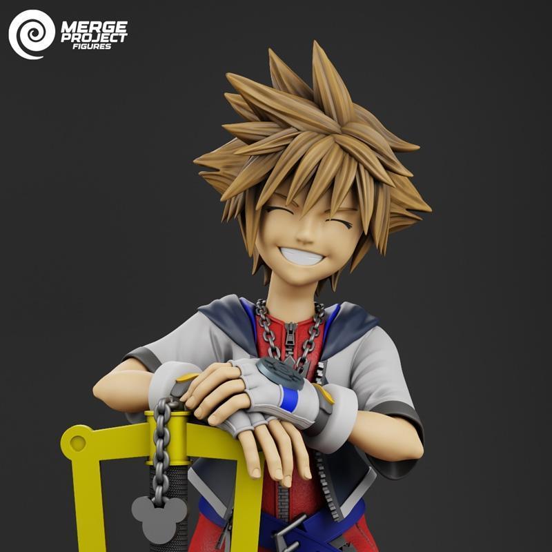 融合项目模型 - 须佐 - 3D打印模型|Merge Project Figures – Sora – 3D Print Model STL