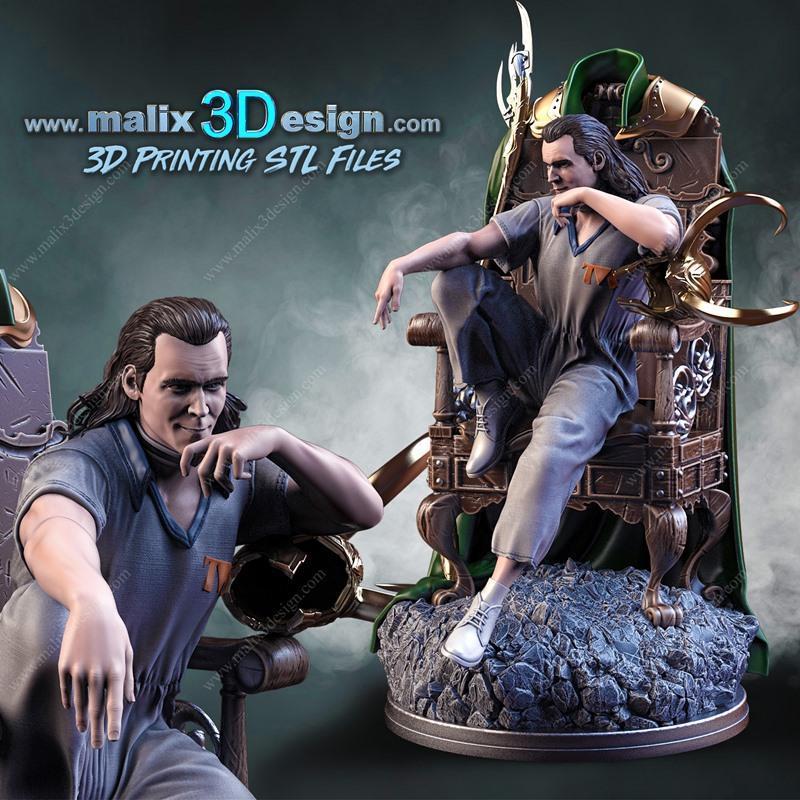 Sanix – 赖克 – 3D打印模型|Sanix – Loki – 3D Print Model STL