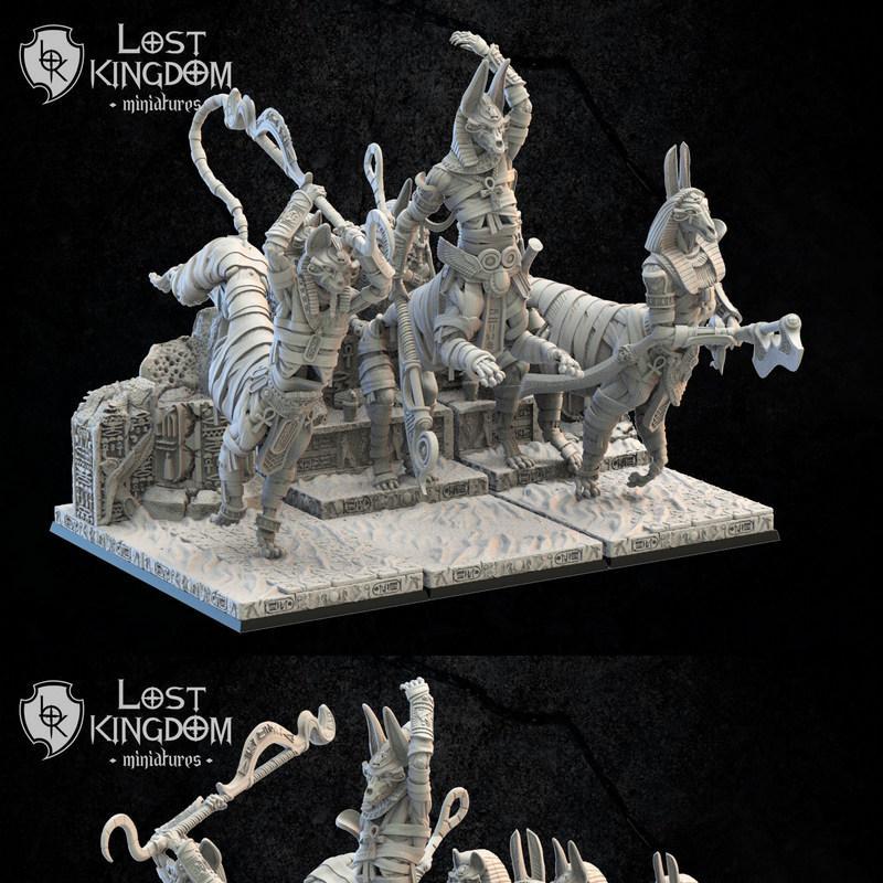 Tomb Guardians 3D打印模型|Tomb Guardians – 3D Print Model