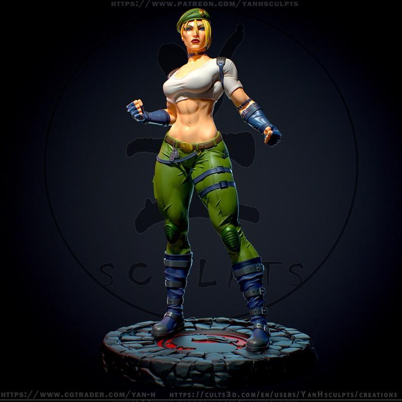 Yan-H – Sonya Blade – 3D Print Model STL