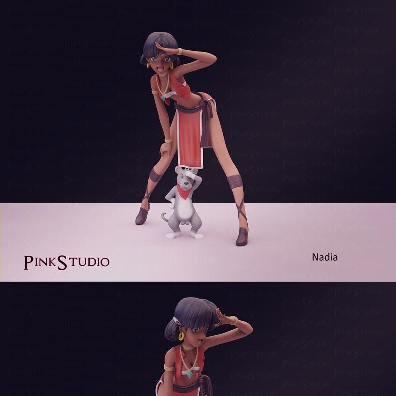 Pink Studio – 纳迪亚 – 3D打印模型|Pink Studio – Nadia – 3D Print Model STL