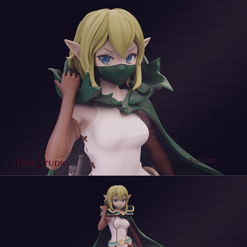 Pink Studio – Ryuu Lion – 3D Print Model STL