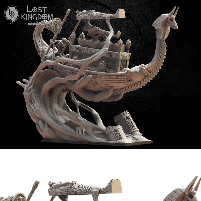 Kufu Ship 3D打印模型|Kufu Ship – 3D Print Model