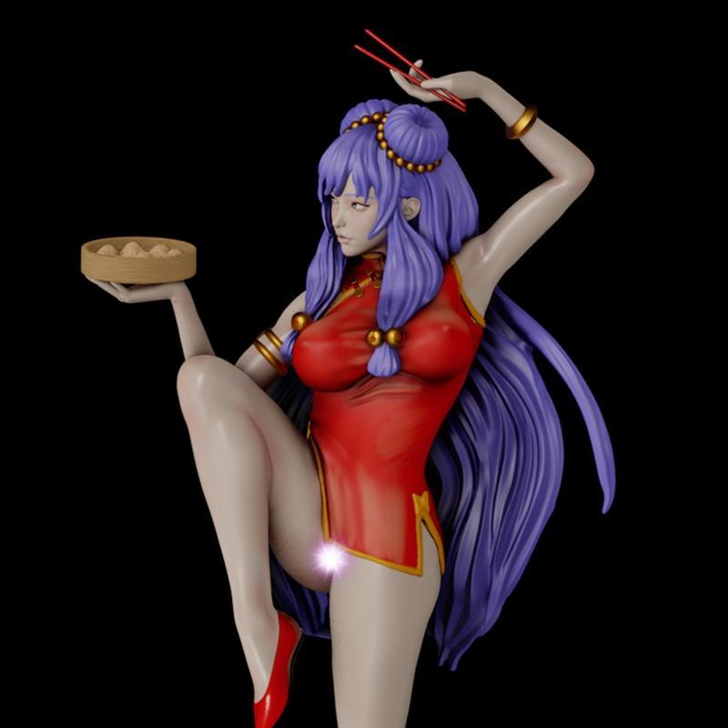 Pggasta 3D打印模型：动漫游戏角色梳洗造型 STL文件|Pggasta 3D – Shampoo – 3D Print Model STL