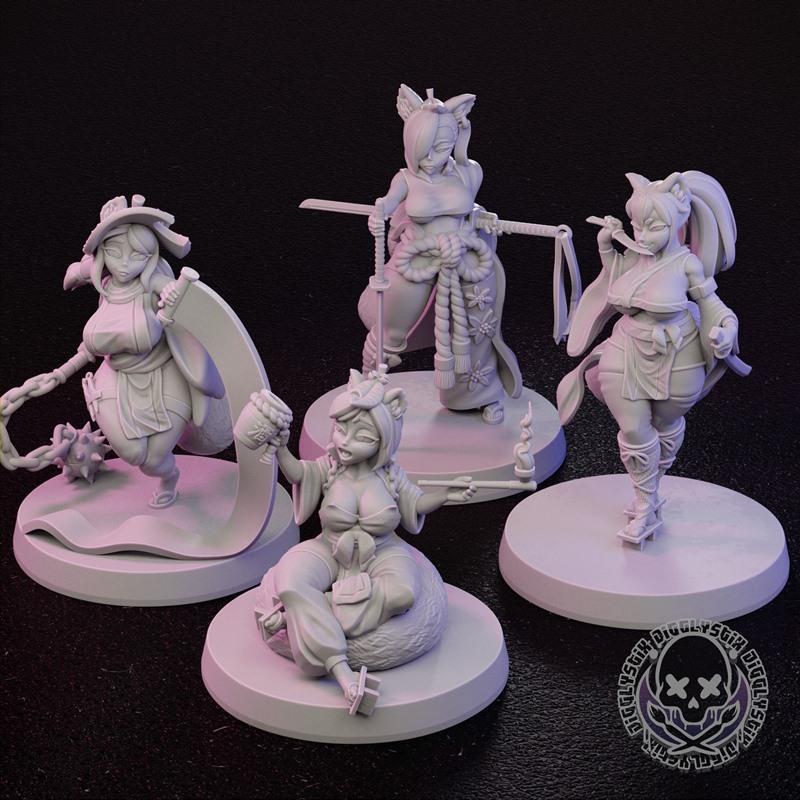 Jigglystix 11月2023作品——3D打印模型：小跳跳（Jigglypuff）|Jigglystix November 2023 – 3D Print Model STL