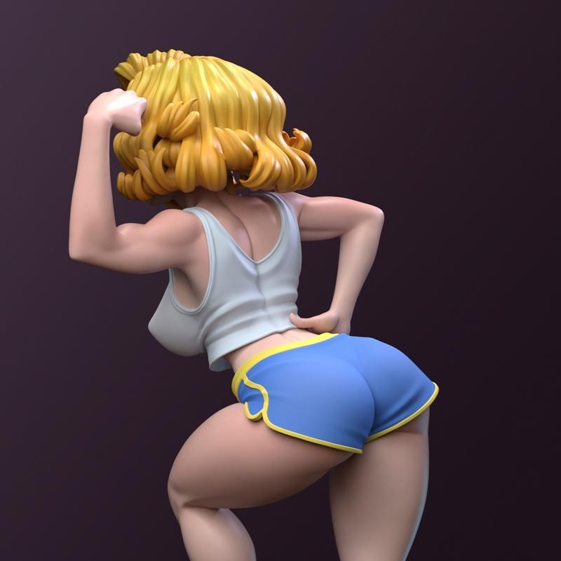 DiNamuuu3D-虚空少女-3D打印模型|DiNamuuu3D – Vault Girl – 3D Print Model STL