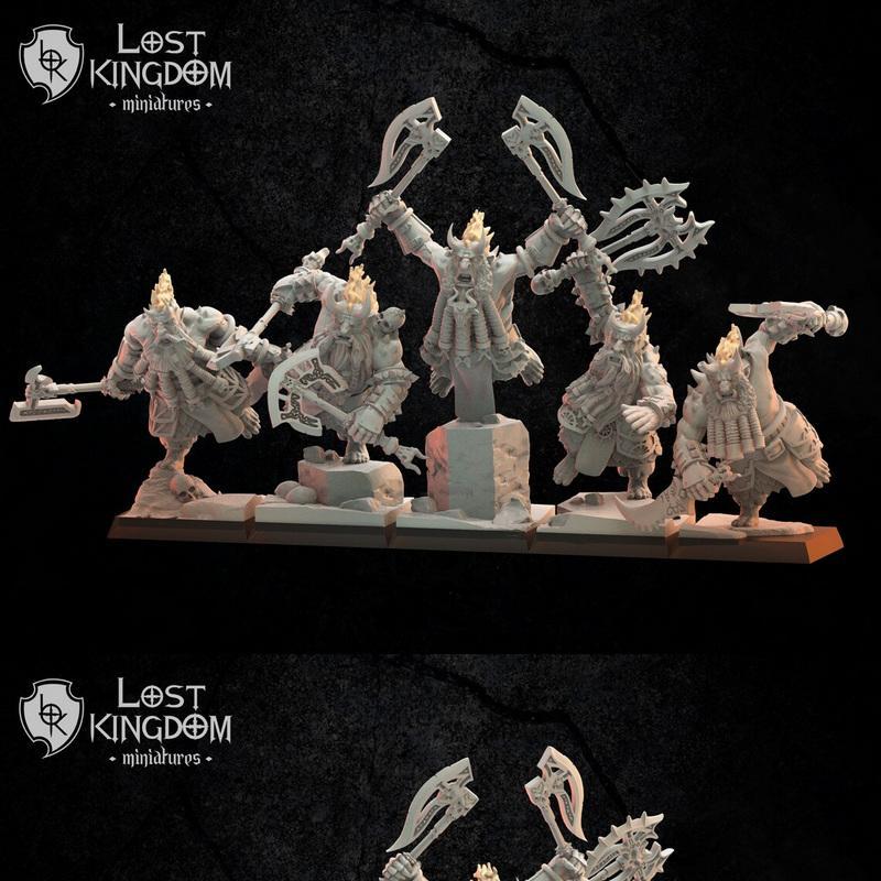 狂战士单位——3D打印模型|Berserker Unit – 3D Print Model