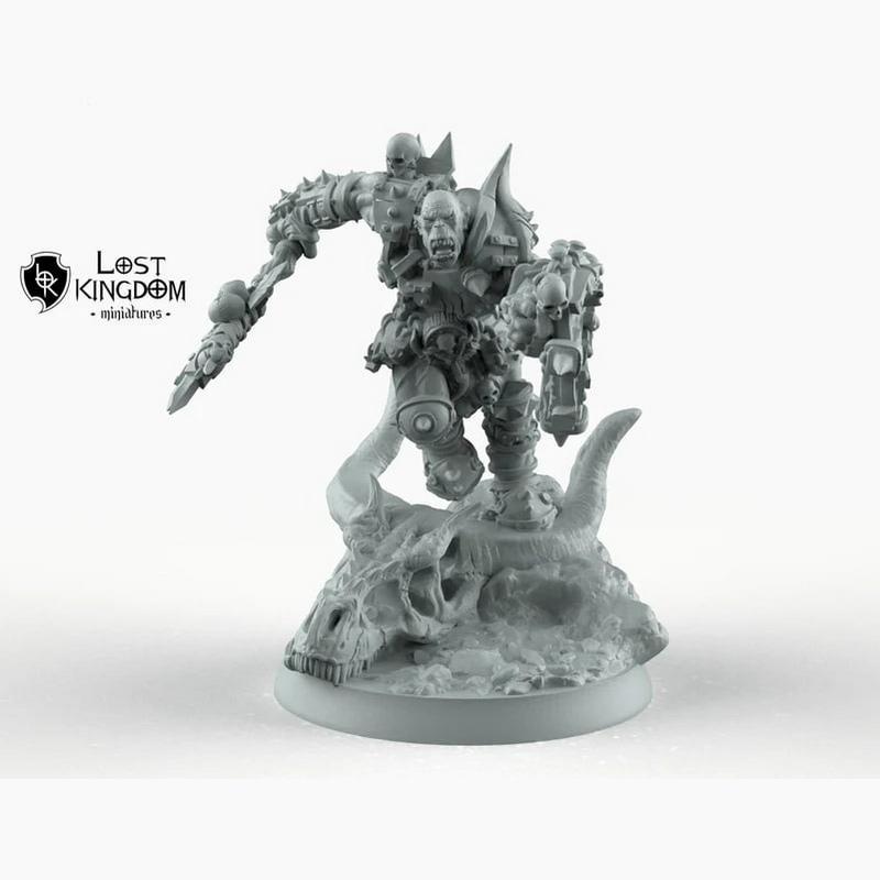 狂战士 orc 3D打印模型|Berserker Orc – 3D Print Model