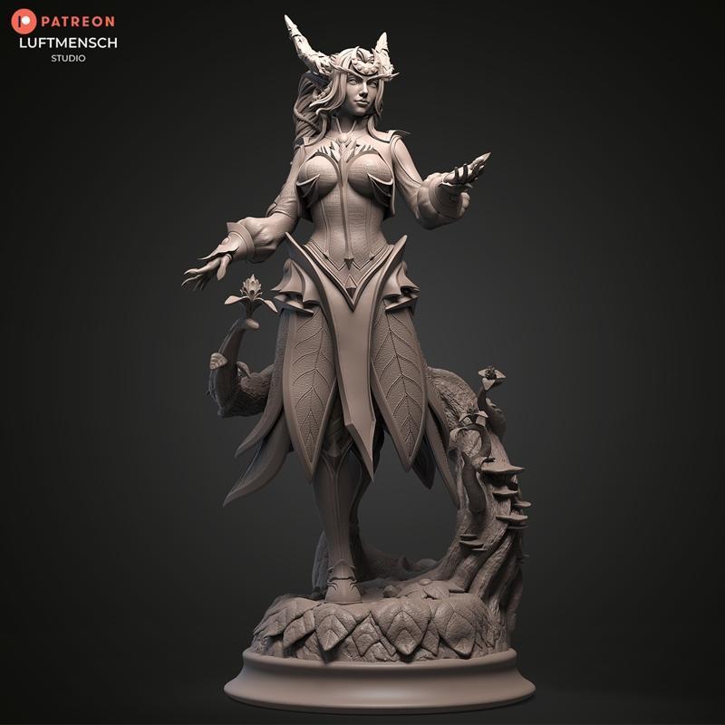 LuftMensch Studio - Ysera - 3D打印模型|LuftMensch Studio – Ysera – 3D Print Model STL