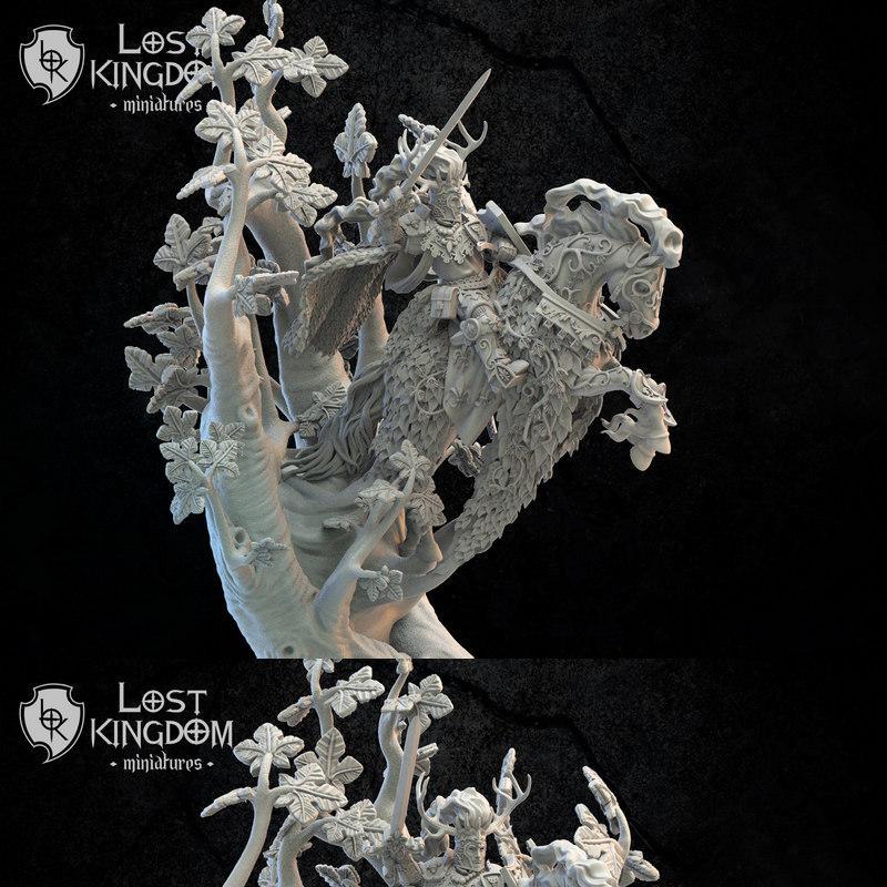 Medraut的骑士阴影——3D打印模型|Medraut the Knight’s Shadow – 3D Print Model