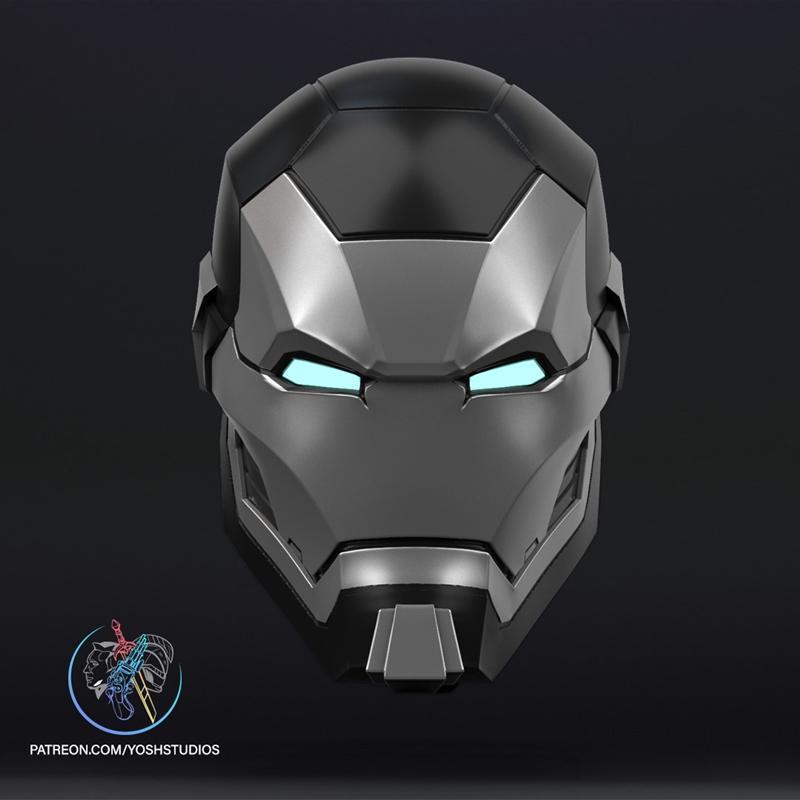 喷火龙铁Man头盔 - 3D打印模型|Blastoise Iron Man Helmet – 3D Print Model STL