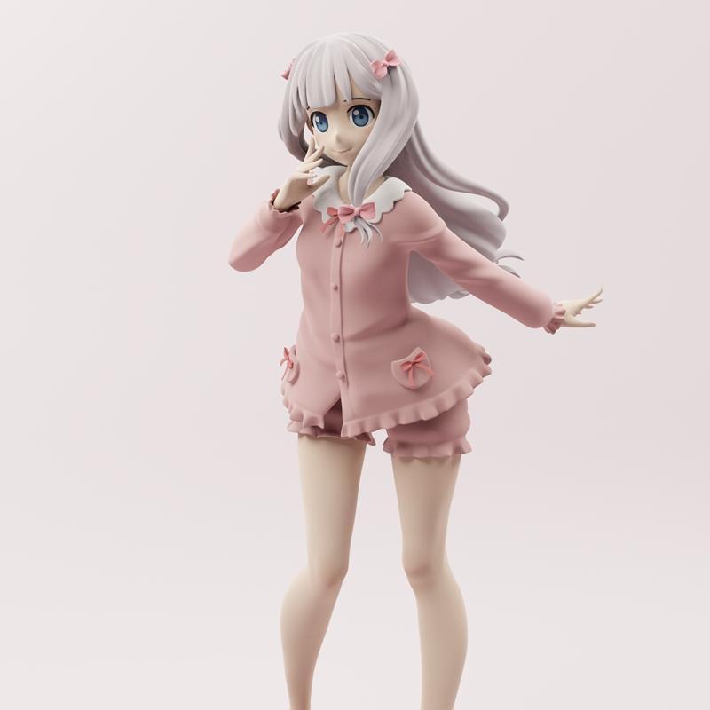 伊吹彩——恋爱大师——3D打印模型|Izumi Sagiri – Eromanga Sensei – 3D Print Model STL