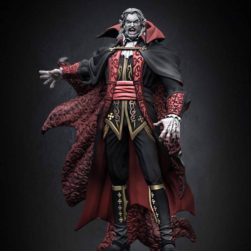 Dragun Studios旗下《德古拉》3D打印模型|Dragun Studios – Dracula – 3D Print Model STL
