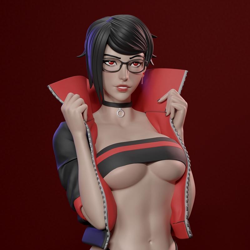 Goyd Figures – Sarada Uchiha – 3D Print Model STL