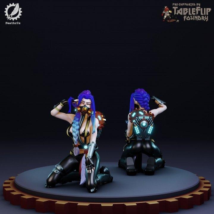 极光先锋——探索者主题3D打印模型|Aurora Vanguard – Explorer Pin-up 0001 – 3D Print Model STL