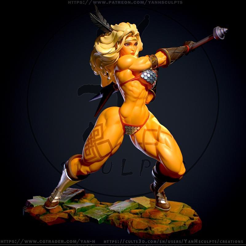 Yan-H工作室 - 3D打印模型 - 动漫游戏角色模型|Yan-H – Amazon – 3D Print Model STL