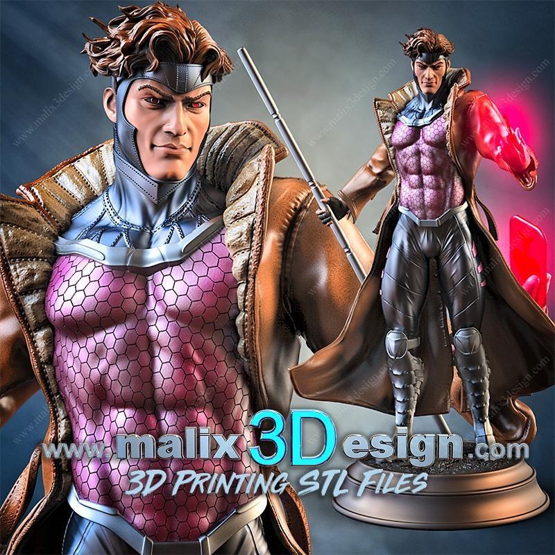 Sanix – Gambit – 3D Print Model STL