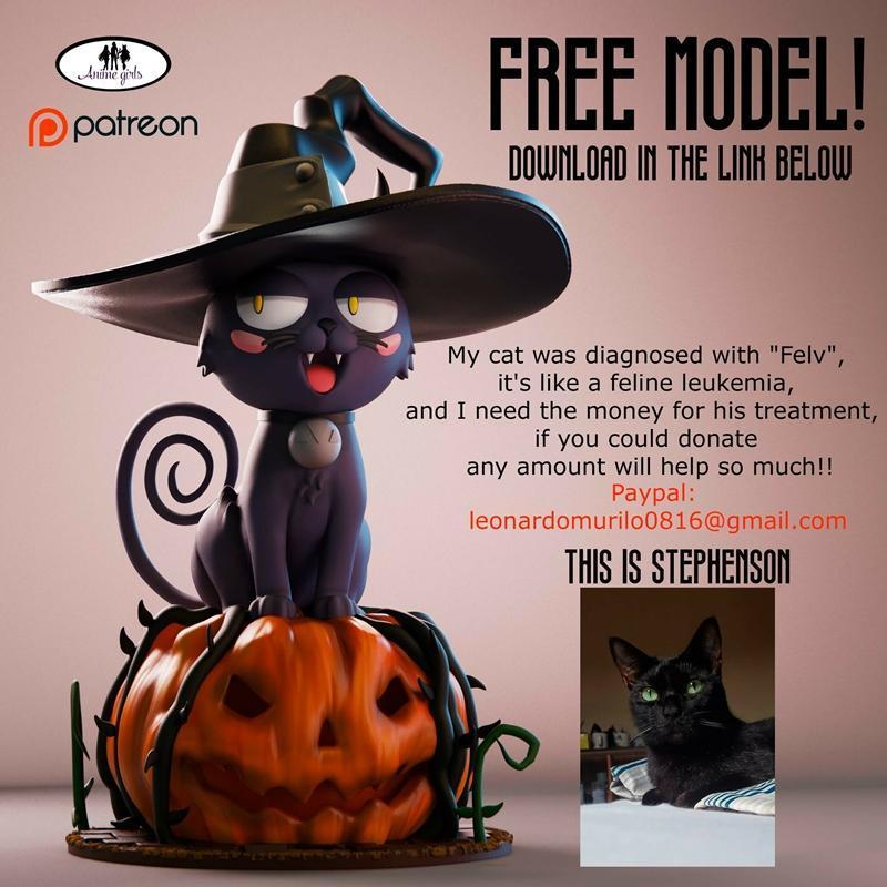 Blair - 灵 eater - 3D打印模型|Blair – Soul eater – 3D Print Model STL