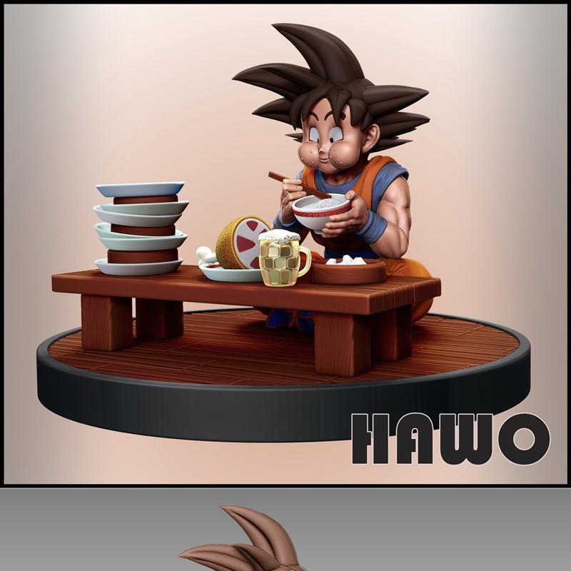 悟空午餐 - 3D打印模型|Goku lunch – 3D Print Model STL