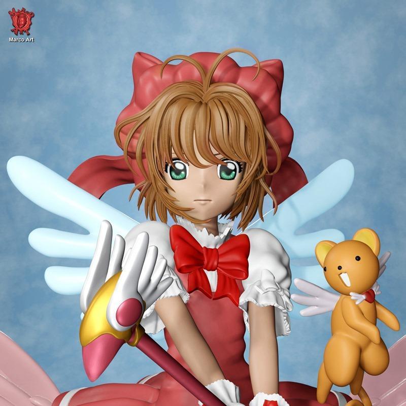 马可艺术-卡片捕手-木之本樱 3D打印模型|Marco Art – Cardcaptor Sakura – 3D Print Model STL