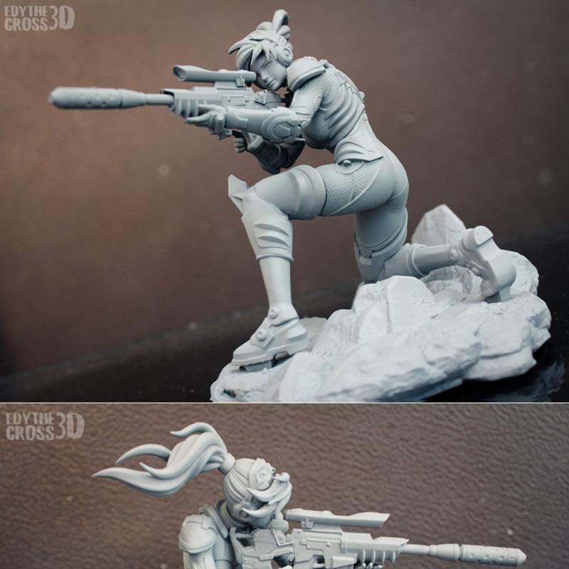 萨拉·凯尔格琳 3D打印模型 STL|Sarah Kerrigan – 3D Print Model STL