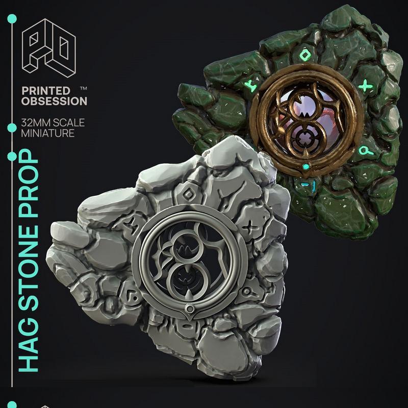 Hag Stone Prop 3D打印模型|Hag Stone Prop – 3D Print Model