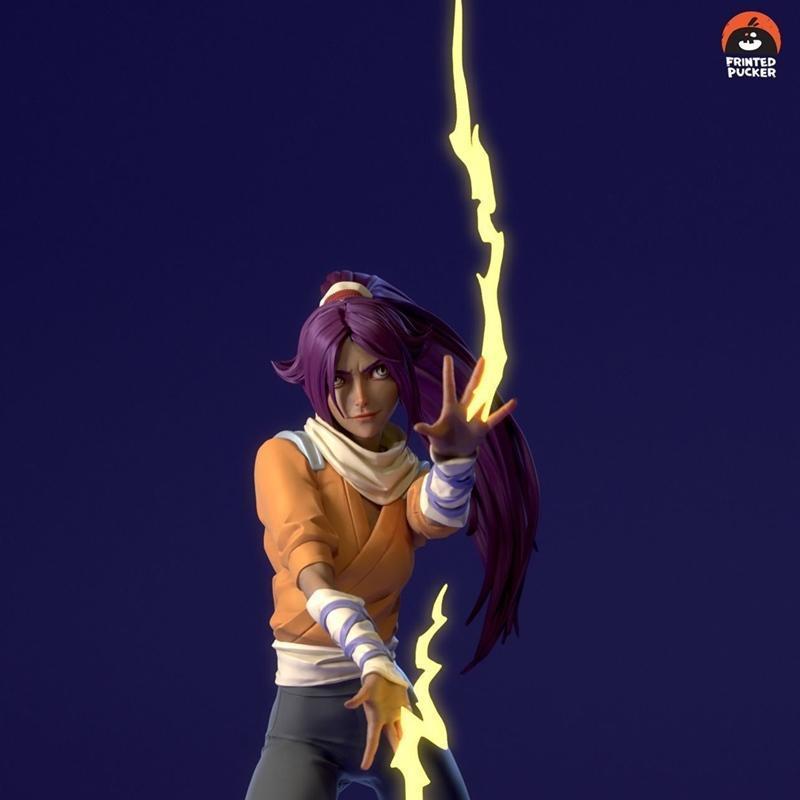 Yoruichi Shihoin 3D打印模型|Yoruichi Shihoin – 3D Print Model STL