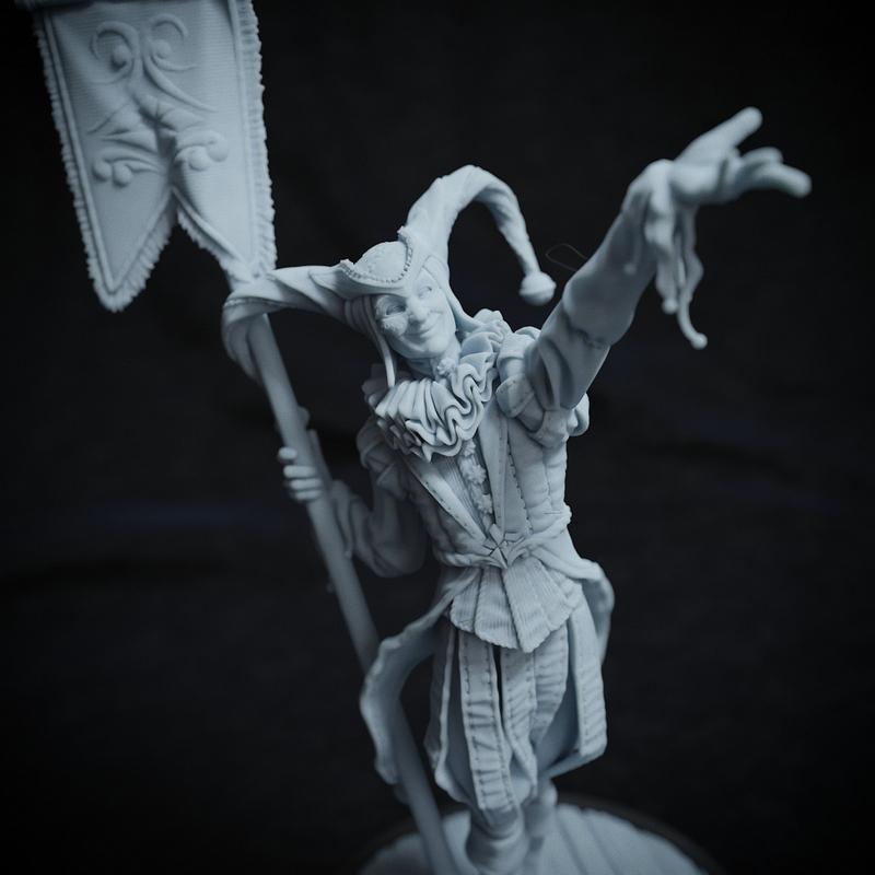 Mr. Kite - 动漫角色3D打印模型|Mr. Kite – 3D Print Model