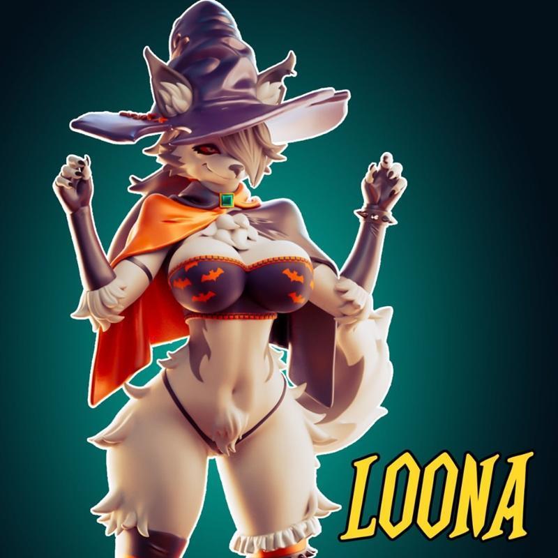 Rhu工作室洛娜角色3D打印模型|Officer Rhu – Loona – 3D Print Model STL